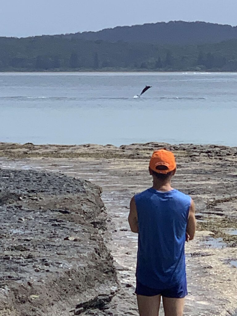 lonely man on beach, support for dementia carers